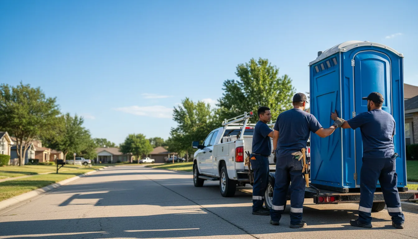 Portable Toilet Rental in Newport, NJ near me